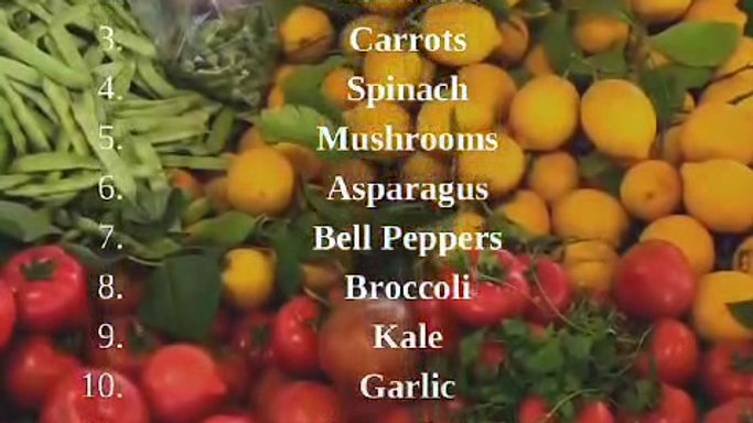 Nutritious Cooked Foods